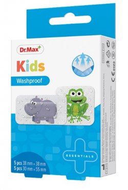 Dr.Max Plasture copii 38X38,30X55mm 10buc