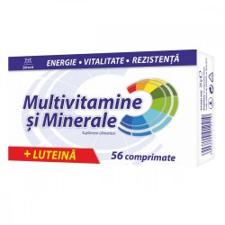 Multivitamine și minerale + Luteină, 56 comprimate Zdrovit