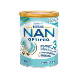 Nan 3 Optipro formulă de lapte Premium, +12 luni, 400 g, Nestle