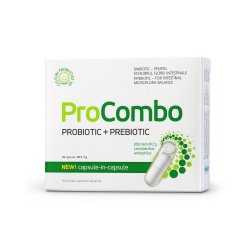 Probiotic + Prebiotic pentru echilibrul florei intestinale ProCombo, 10 capsule, Vitaslim
