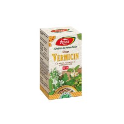 Sirop Vermicin cu miere și propolis, D73, 100 ml, Fares