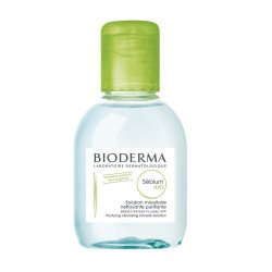 Soluție micelară ten mixt și gras H2O Sebium, 100 ml, Bioderma