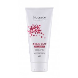Gel de curatare Acne Out Oxy Wash, 200 ml, Biotrade