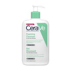 Gel de curățare spumant pentru piele normal-grasă, 473 ml, CeraVe