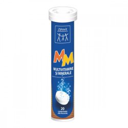 Multivitamine și Minerale, 20 comprimate efervescente, Zdrovit
