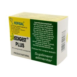 Redigest Plus, 40 comprimate, Hofigal