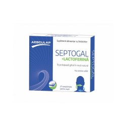 Septogal+lactofeina, 27 comprimate, Aesculap