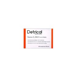 Detrical cu Vit D 2000UI, 60cpr, Zdrovit