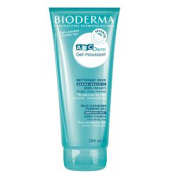 Gel spumant ABCDerm, 200 ml, Bioderma