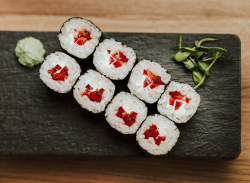Maki cu ardei și brânză / Maki with peppers and cheese image