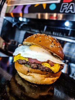 All American Bacon, Egg & Fries Sandwich image