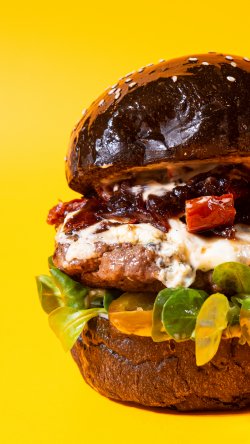 Bluecheese burger  image