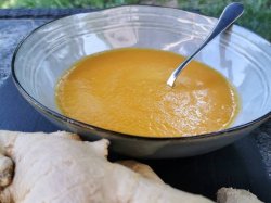 Supa de cartof dulce, morcov si ghimbir (vegana) 350ml image