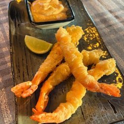 Shrimps Tempura with Japanesse Spicy Mayo image