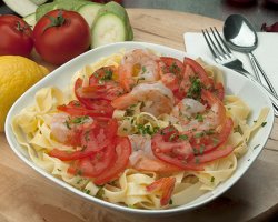 Tagliatelle Con Gamberi image