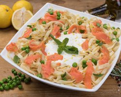 Tagliatelle Con Salmone (2) image