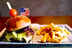 Buffalo burger image