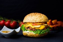 Sweet Mustard Burger image