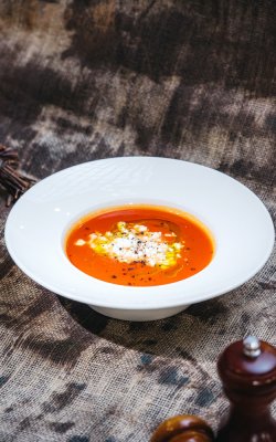 Pomodori and Cheese Soup image