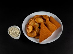 Cașcaval pane cu sos remoulade image