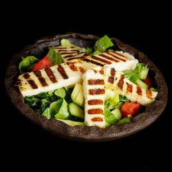 Avocado and Halloumi Salad image