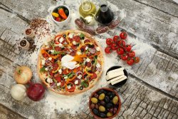 Pizza contadino image