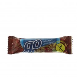 Baton musli coacăze roșii fără gluten Go 23g MPL image