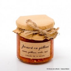 Zacuscă cu gălbiori – 200g