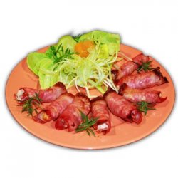 Piept de pui în bacon image