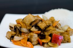 Tofu Xao Nam - Tofu cu ciuperci image