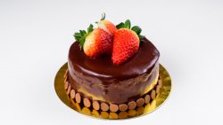 Tort Chocolate fara zahar - pe bază de Stevia/Maltitol (700 g) image