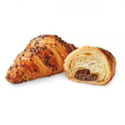 Cocoa and Hazelnut Croissant (Croissant cu cacao si alune) image