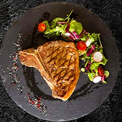 T-bone steak image