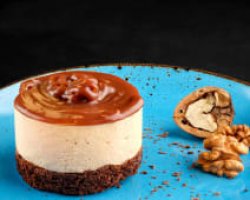 Caramel cheesecake image