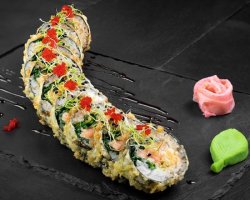 Salmon Tempura (Sushi Roll) image