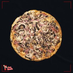 Pizza Funghi & Salami image