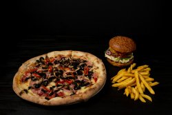 Burger & Pizza Combo image