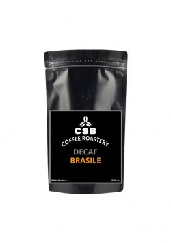 Cafea de specialitate proaspăt prăjită, Decaf Brazilia, boabe, 250 g image