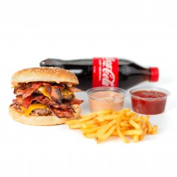 Meniu Baconator Burger image
