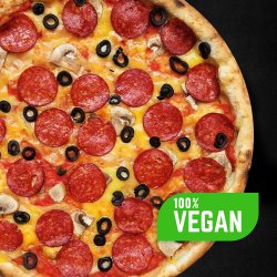 Pizza Vegana Pepperoni  25 cm image