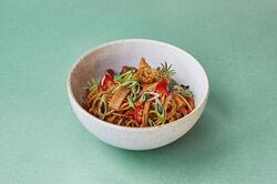 Spicy bamboo noodles image