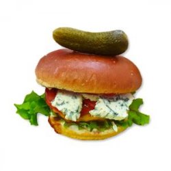 Gorgonzola Angus Burger  image