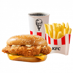 Meniu Dublu Burger cu Strips Nepicanți image
