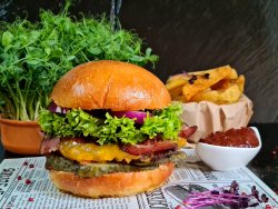 Black Angus Beef Burger image