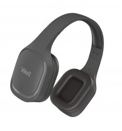 Căști Bluetooth over-ear Well Brave negru
