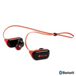 Casti bluetooth Ranger Artica, rosu, NGS