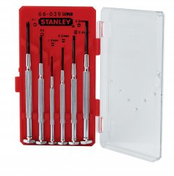 Set 6 șurubelnițe de precizie, 01-66-039 Stanley