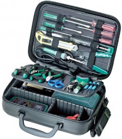 Trusa de scule de baza pt. electronica 220V Pro`sKit