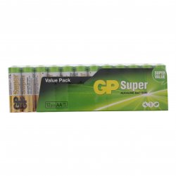 Baterie R6 (AA) super alcalină GP 12 buc/ambalaj