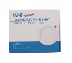 Panou LED Well rotund 15W 191mm 4000K 1050lm